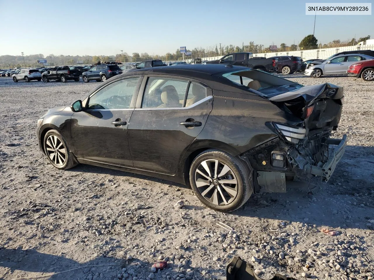 2021 Nissan Sentra Sv VIN: 3N1AB8CV9MY289236 Lot: 74683744