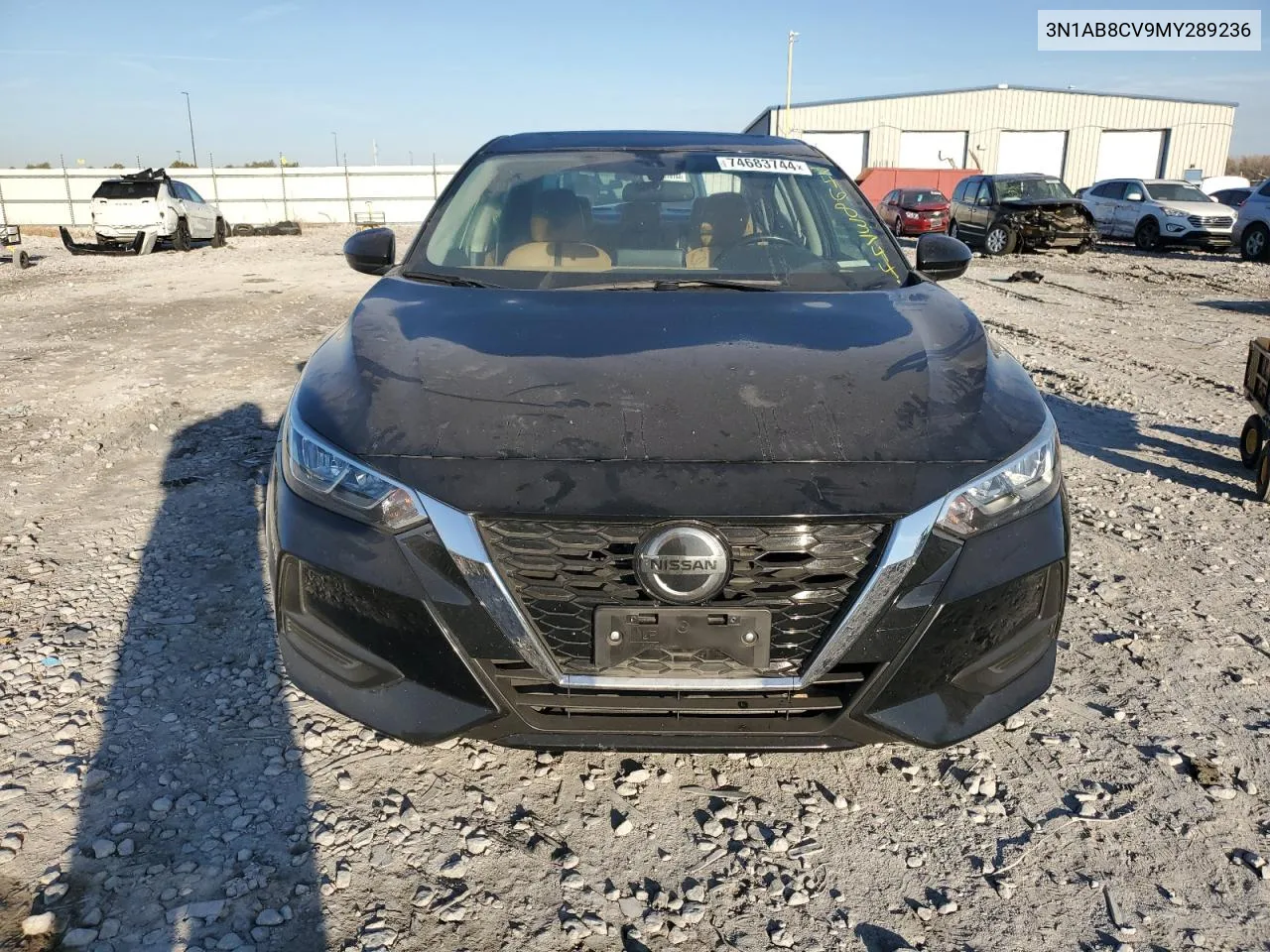 2021 Nissan Sentra Sv VIN: 3N1AB8CV9MY289236 Lot: 74683744