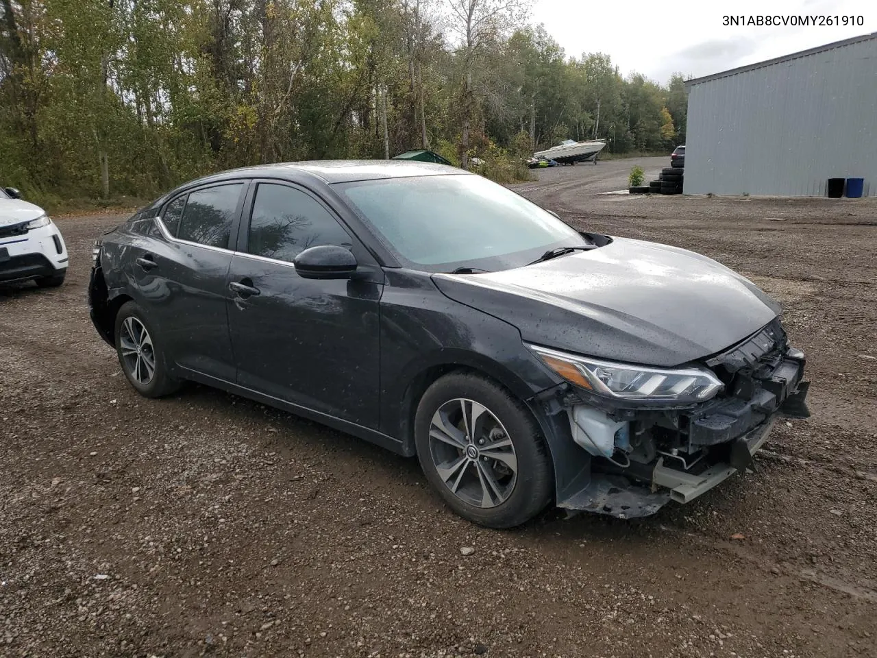 2021 Nissan Sentra Sv VIN: 3N1AB8CV0MY261910 Lot: 74775924