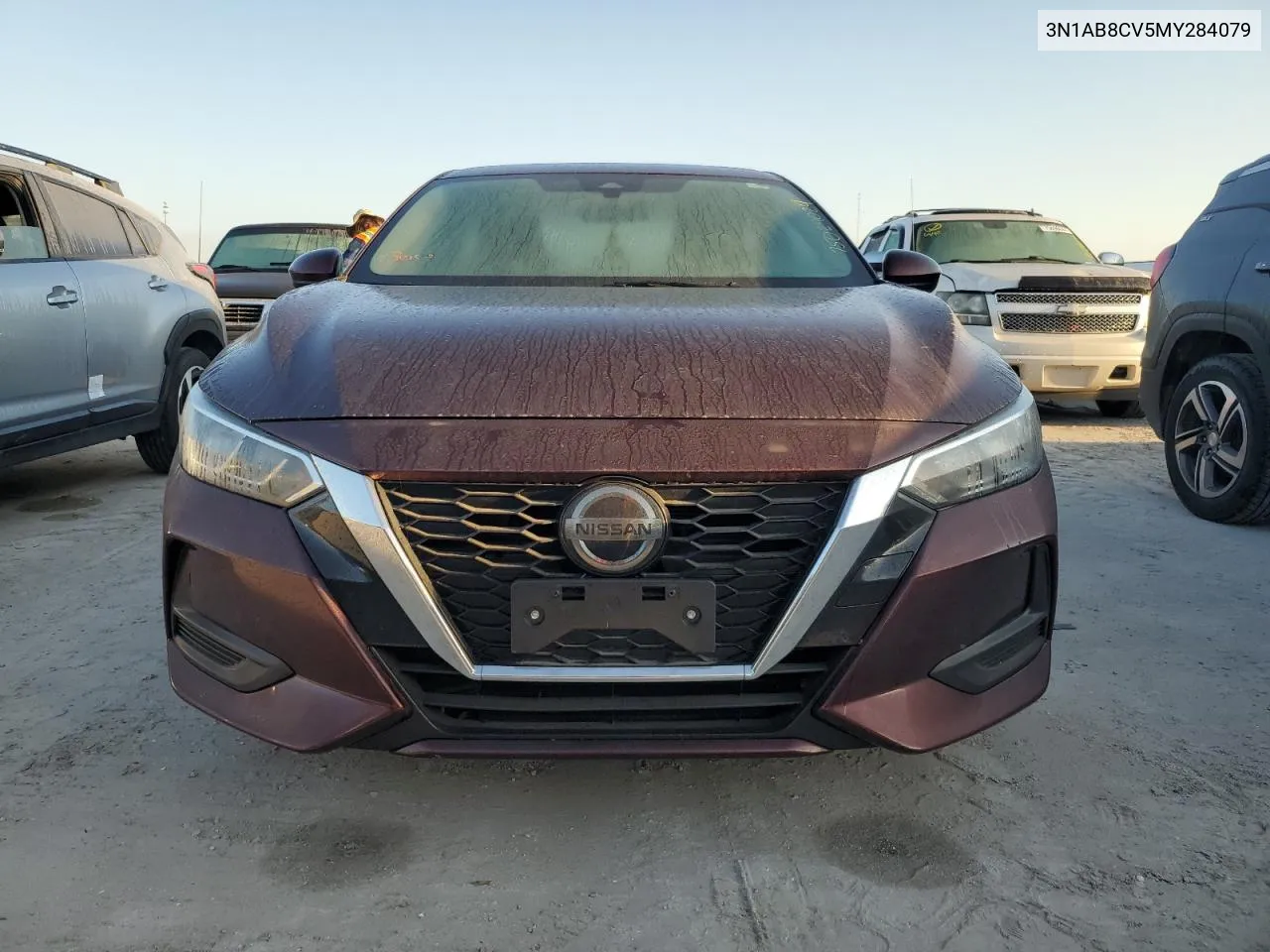 2021 Nissan Sentra Sv VIN: 3N1AB8CV5MY284079 Lot: 75029024