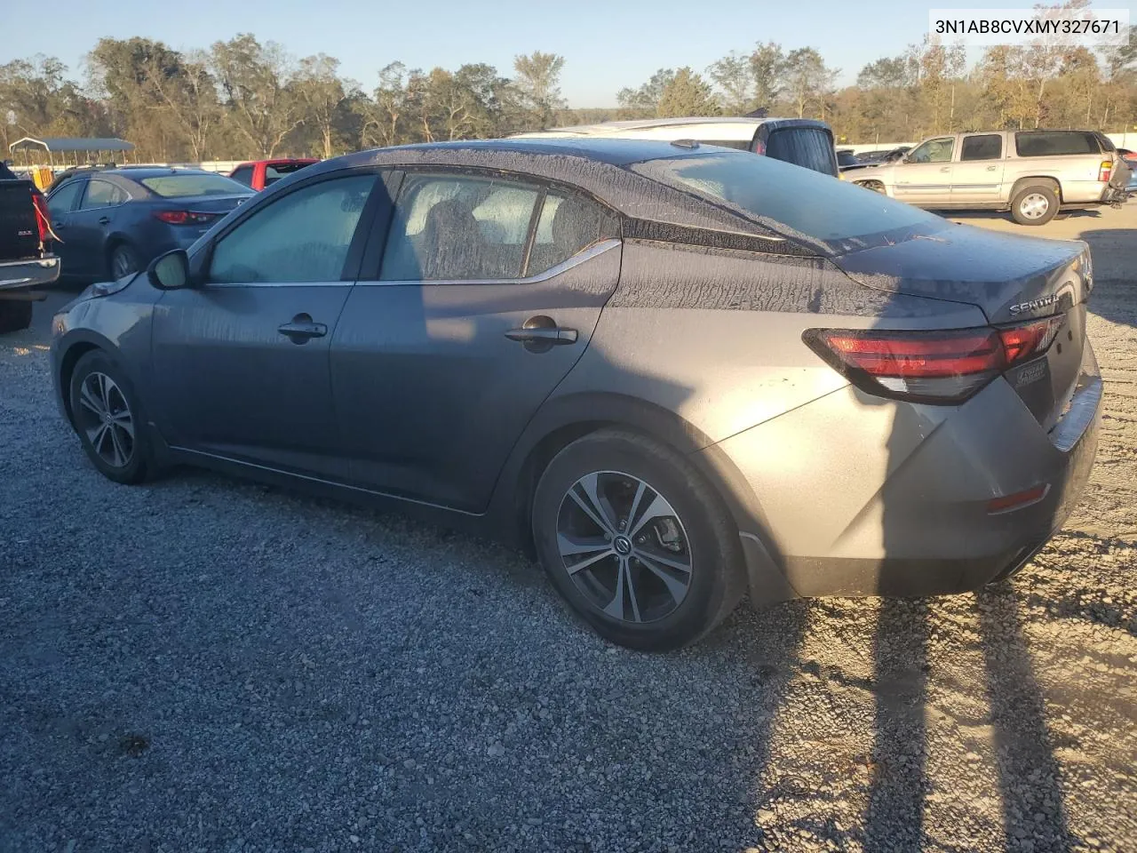 2021 Nissan Sentra Sv VIN: 3N1AB8CVXMY327671 Lot: 76118374