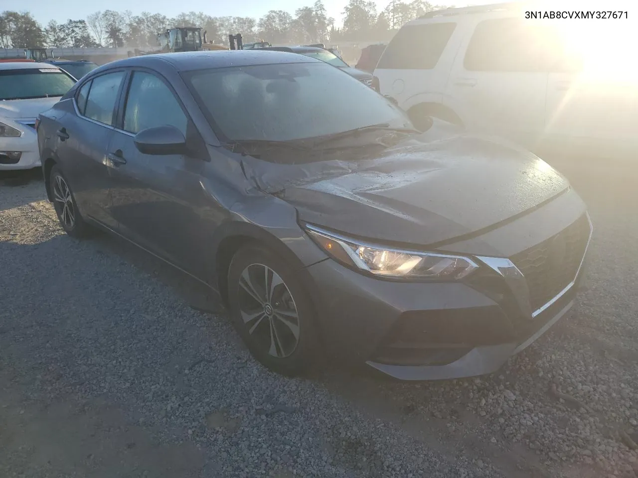 2021 Nissan Sentra Sv VIN: 3N1AB8CVXMY327671 Lot: 76118374