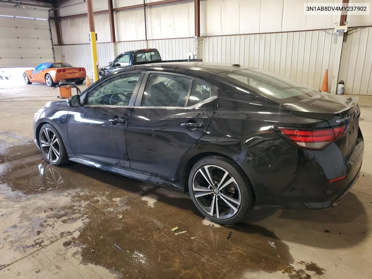 2021 Nissan Sentra Sr VIN: 3N1AB8DV4MY237902 Lot: 76313484