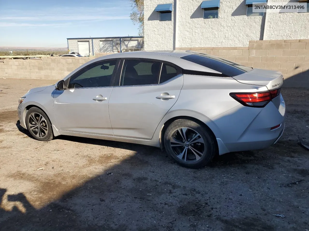 2021 Nissan Sentra Sv VIN: 3N1AB8CV3MY313496 Lot: 76639594