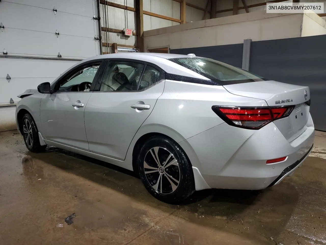 2021 Nissan Sentra Sv VIN: 3N1AB8CV8MY207612 Lot: 76741144