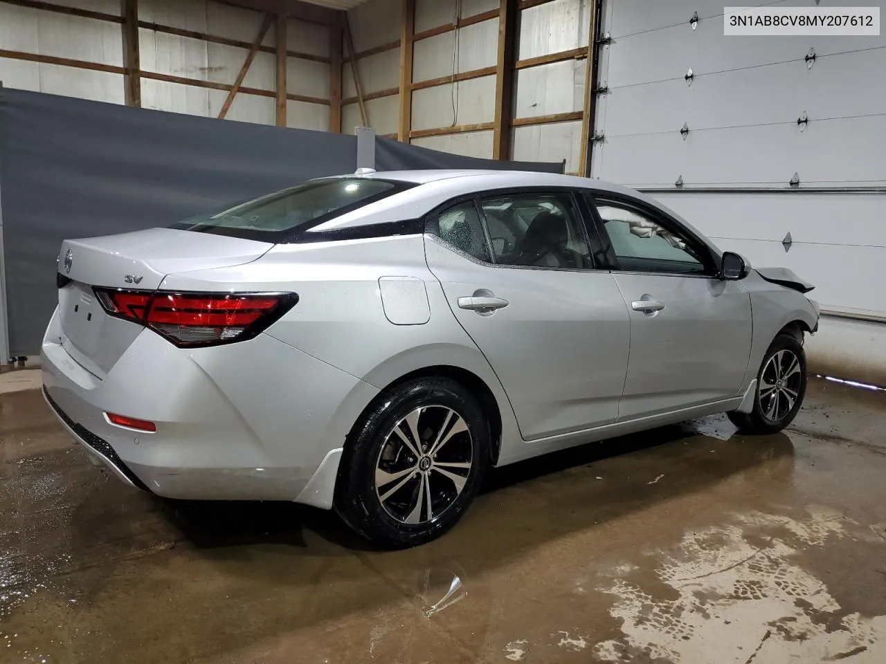 2021 Nissan Sentra Sv VIN: 3N1AB8CV8MY207612 Lot: 76741144