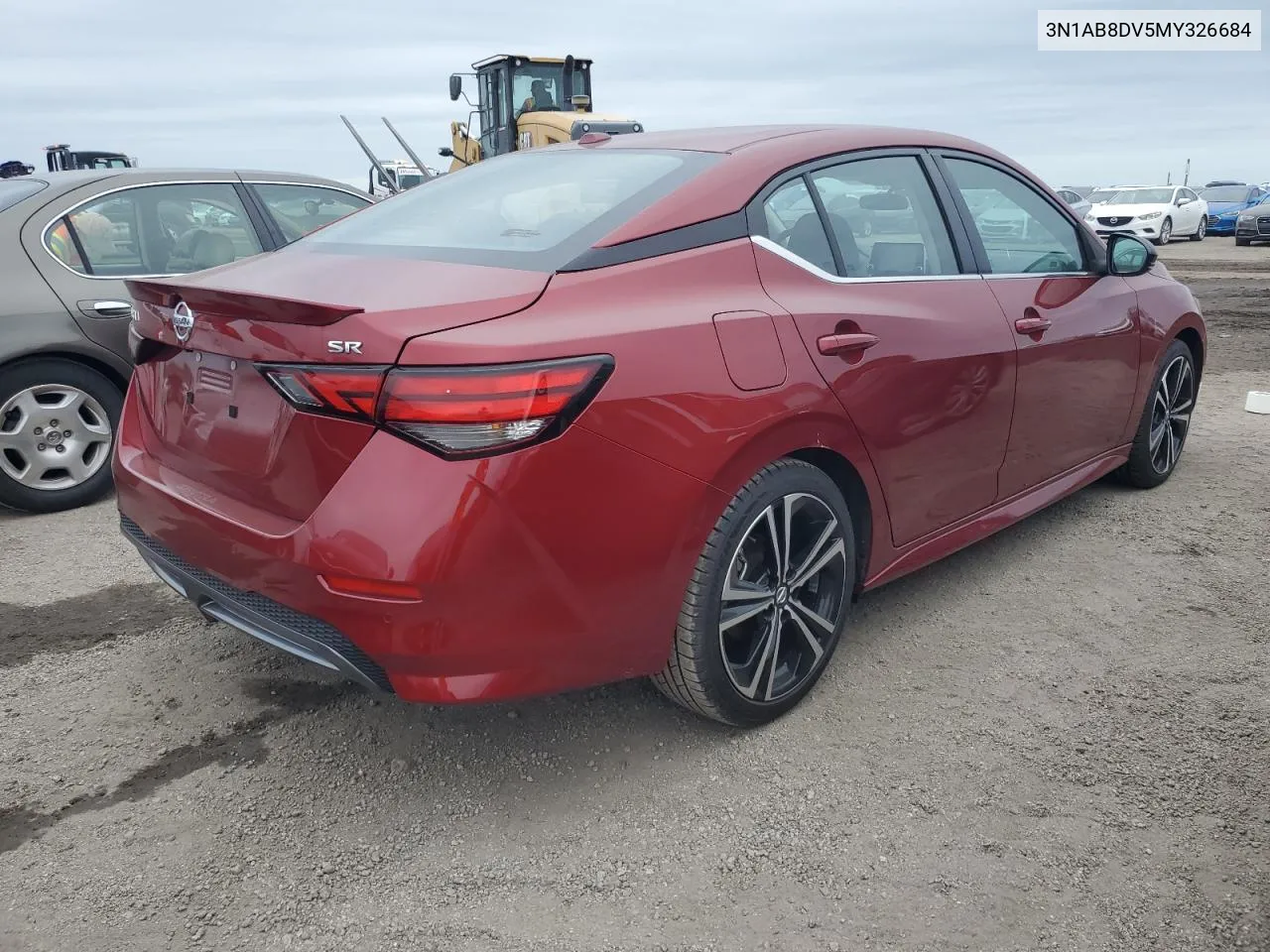 2021 Nissan Sentra Sr VIN: 3N1AB8DV5MY326684 Lot: 76771384