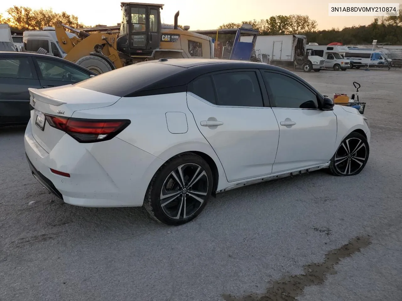 2021 Nissan Sentra Sr VIN: 3N1AB8DV0MY210874 Lot: 76816724