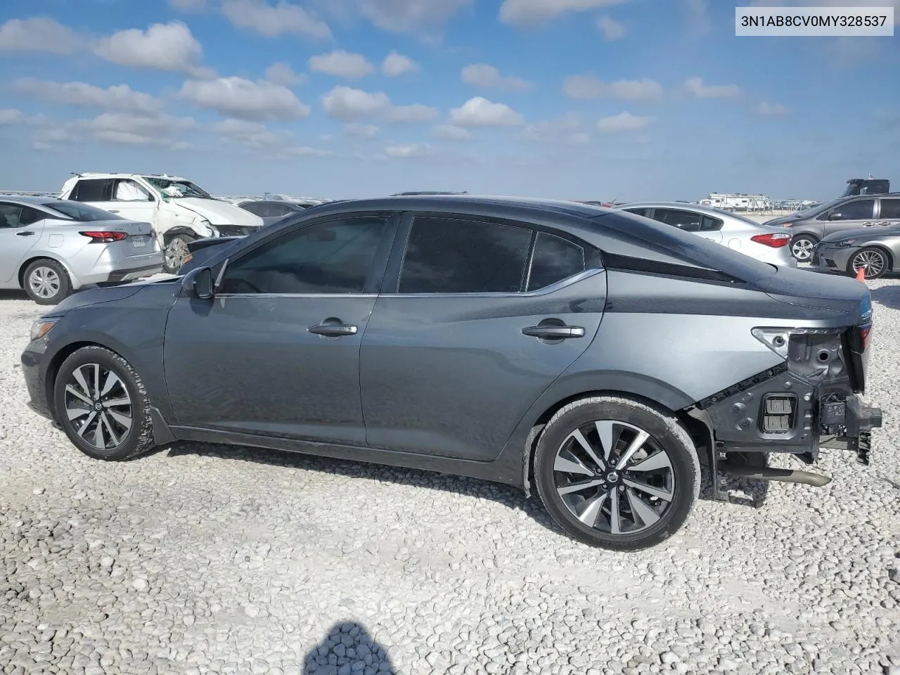 2021 Nissan Sentra Sv VIN: 3N1AB8CV0MY328537 Lot: 77138484