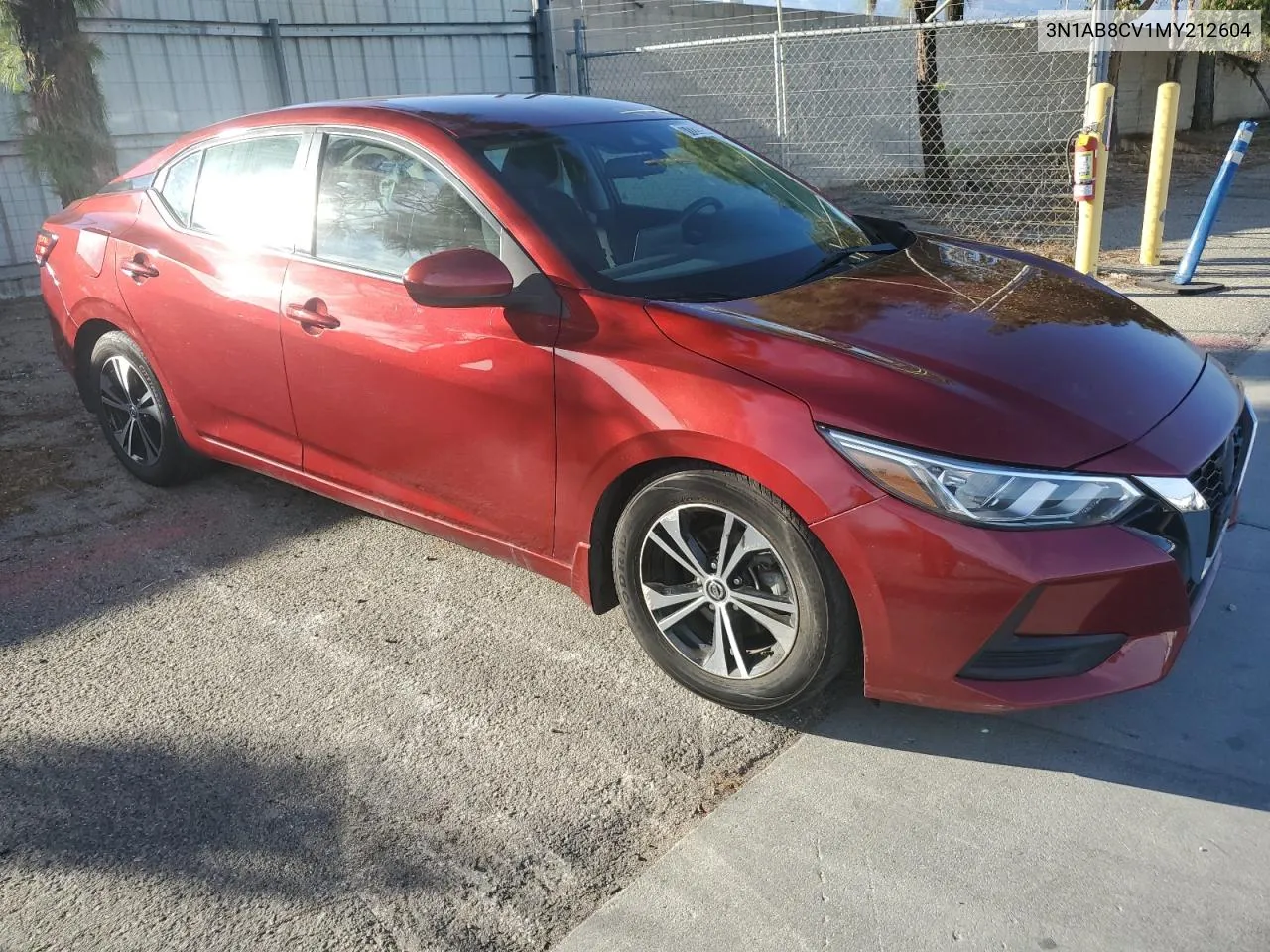 2021 Nissan Sentra Sv VIN: 3N1AB8CV1MY212604 Lot: 77226964