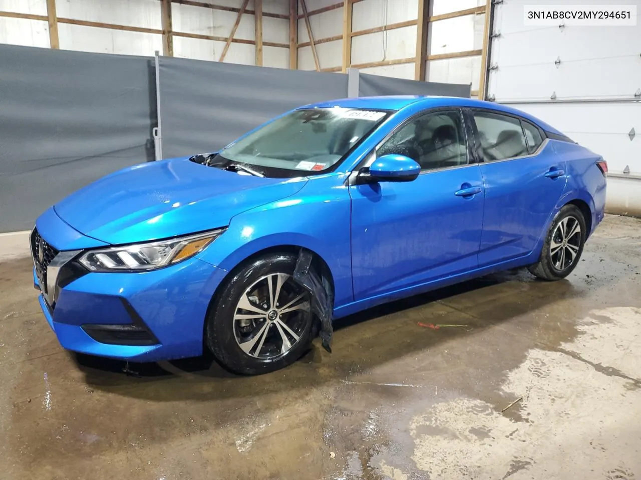 2021 Nissan Sentra Sv VIN: 3N1AB8CV2MY294651 Lot: 77310164