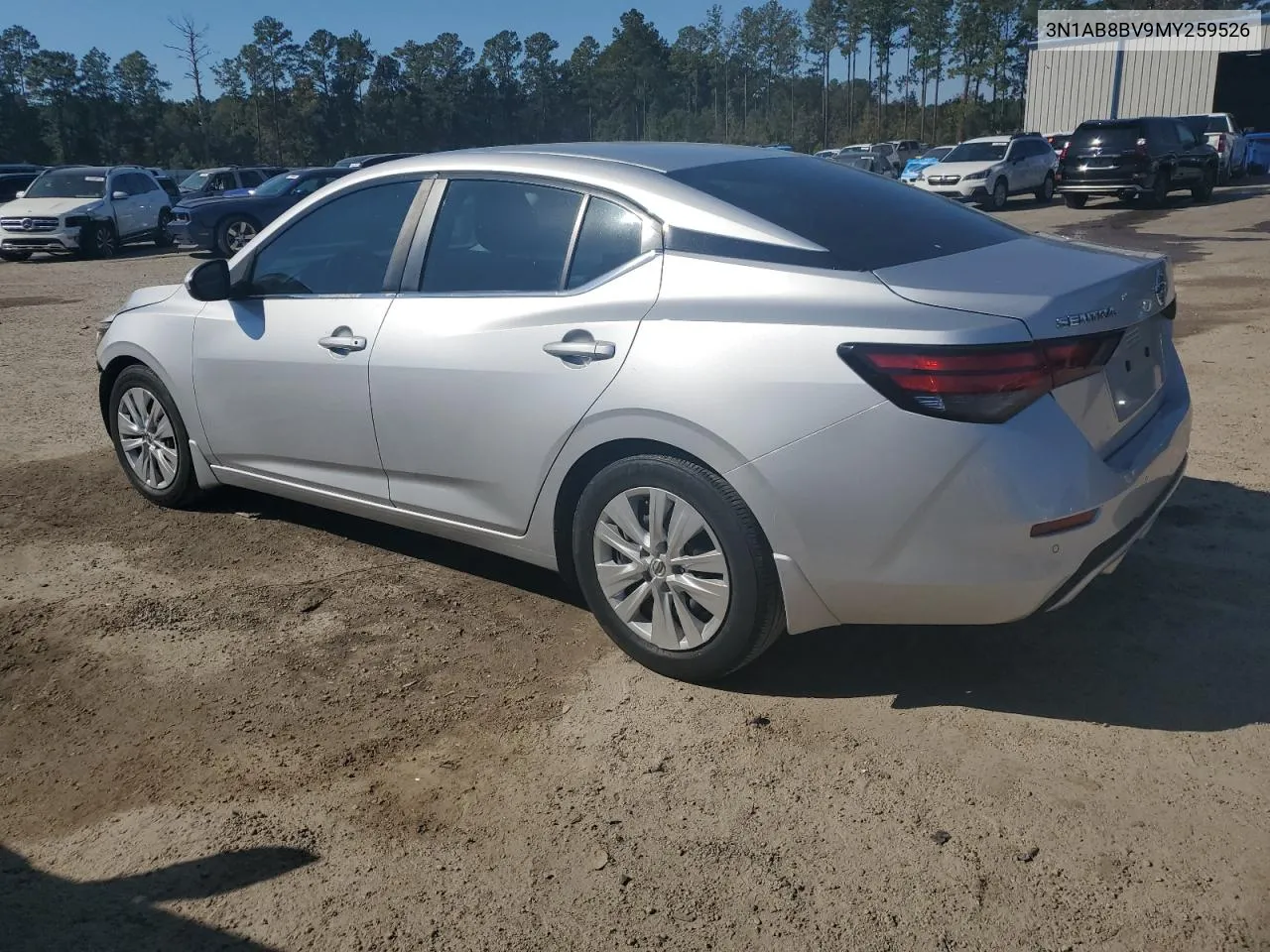 2021 Nissan Sentra S VIN: 3N1AB8BV9MY259526 Lot: 77548494