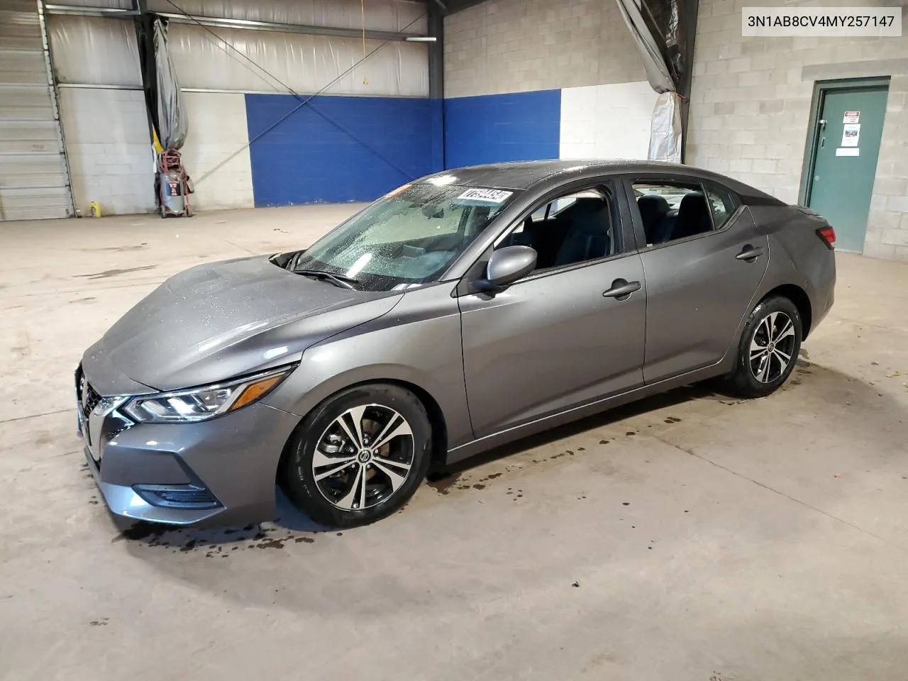 2021 Nissan Sentra Sv VIN: 3N1AB8CV4MY257147 Lot: 77594454