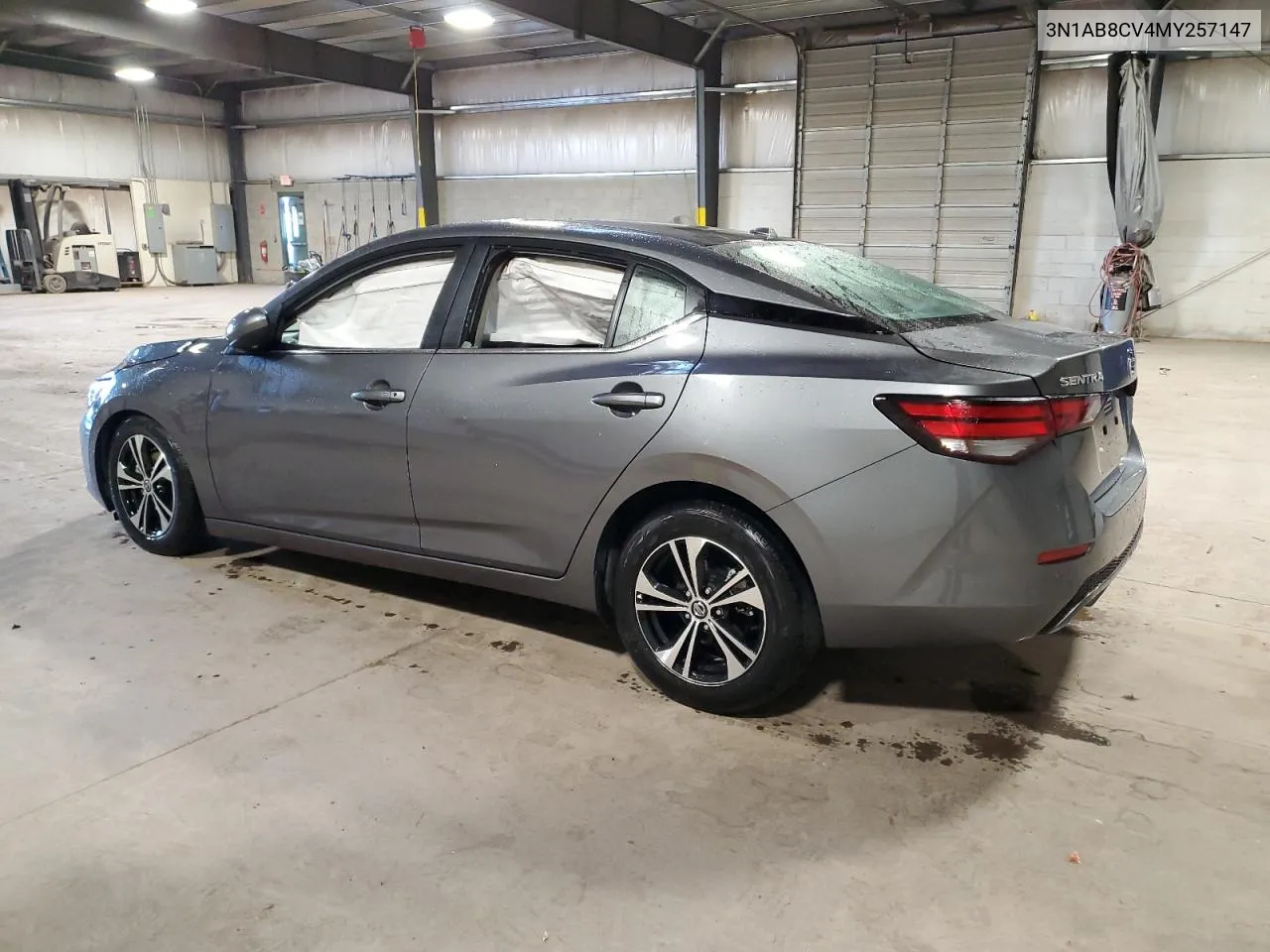 2021 Nissan Sentra Sv VIN: 3N1AB8CV4MY257147 Lot: 77594454