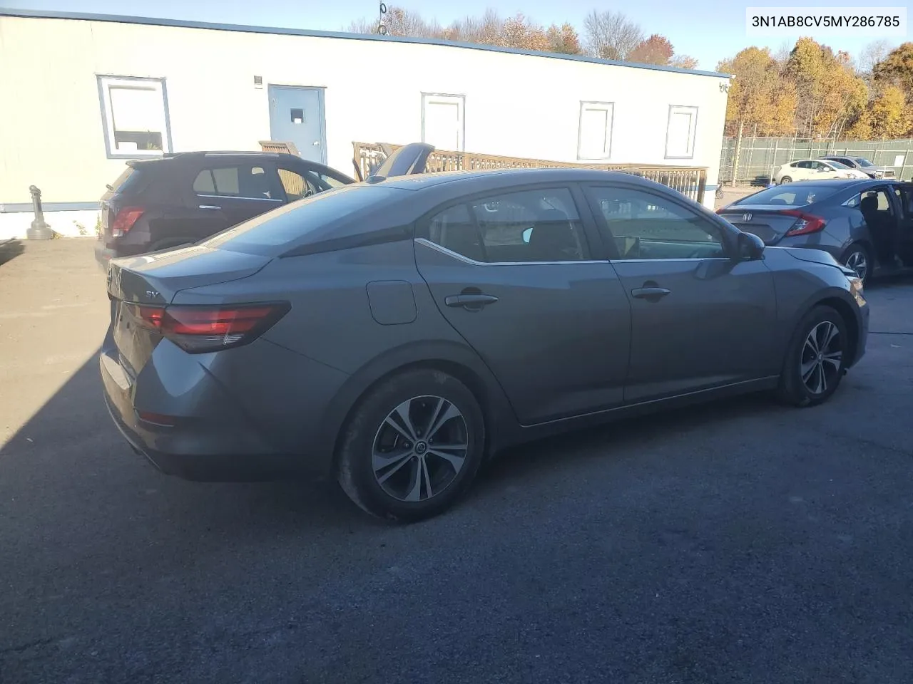 2021 Nissan Sentra Sv VIN: 3N1AB8CV5MY286785 Lot: 77769974