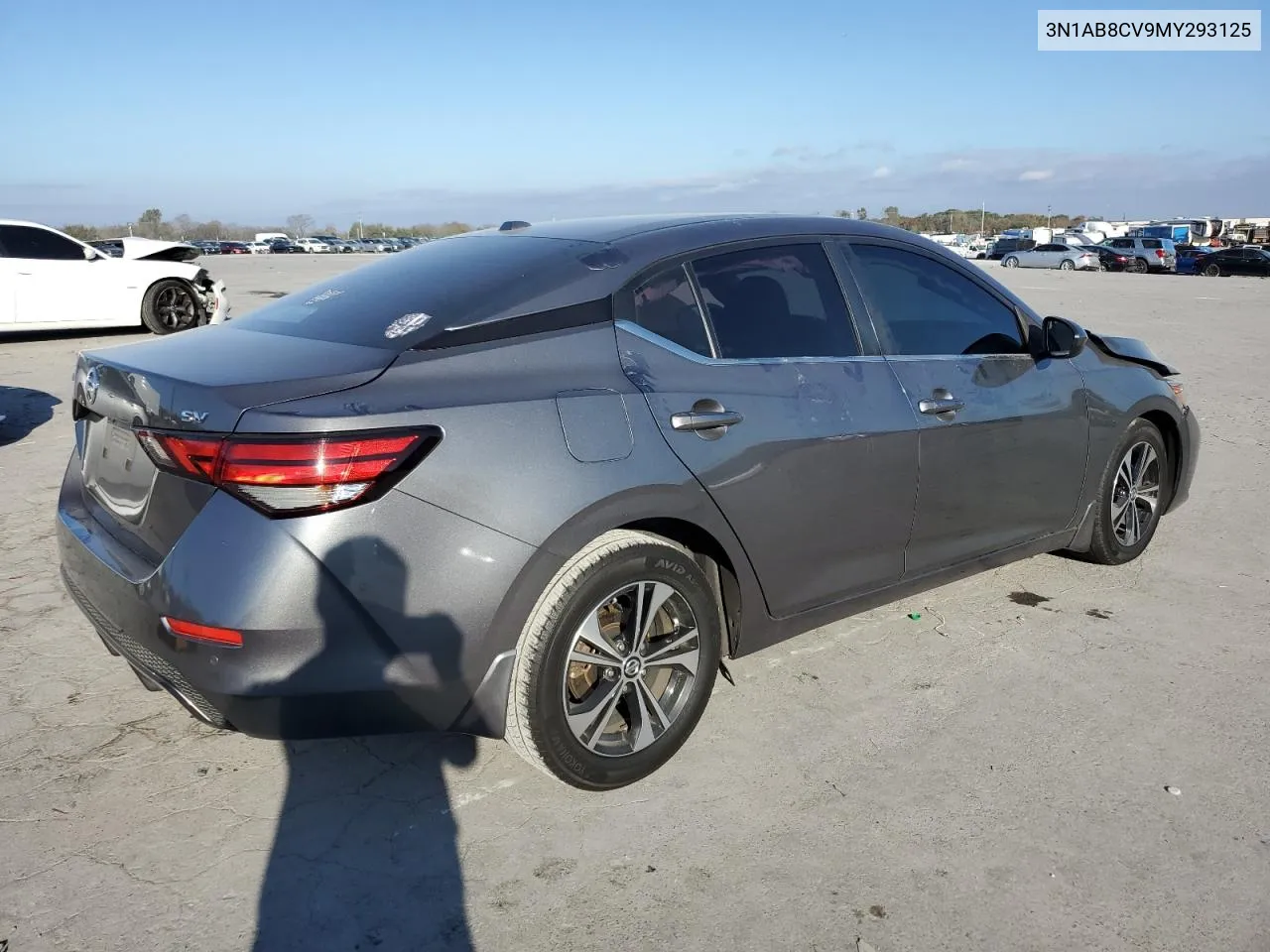 2021 Nissan Sentra Sv VIN: 3N1AB8CV9MY293125 Lot: 78416514