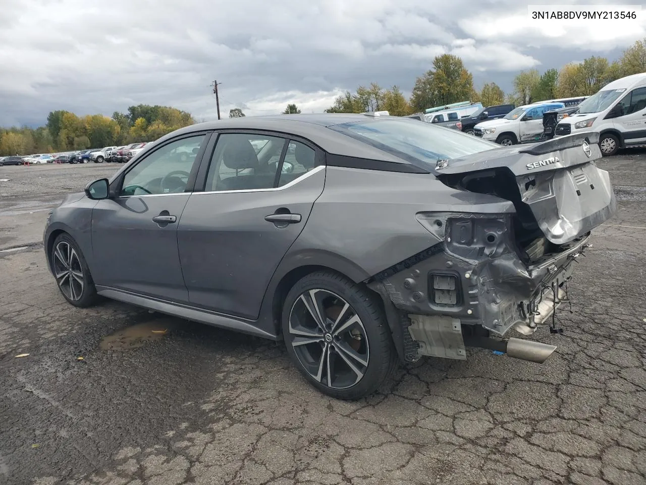 2021 Nissan Sentra Sr VIN: 3N1AB8DV9MY213546 Lot: 79095664