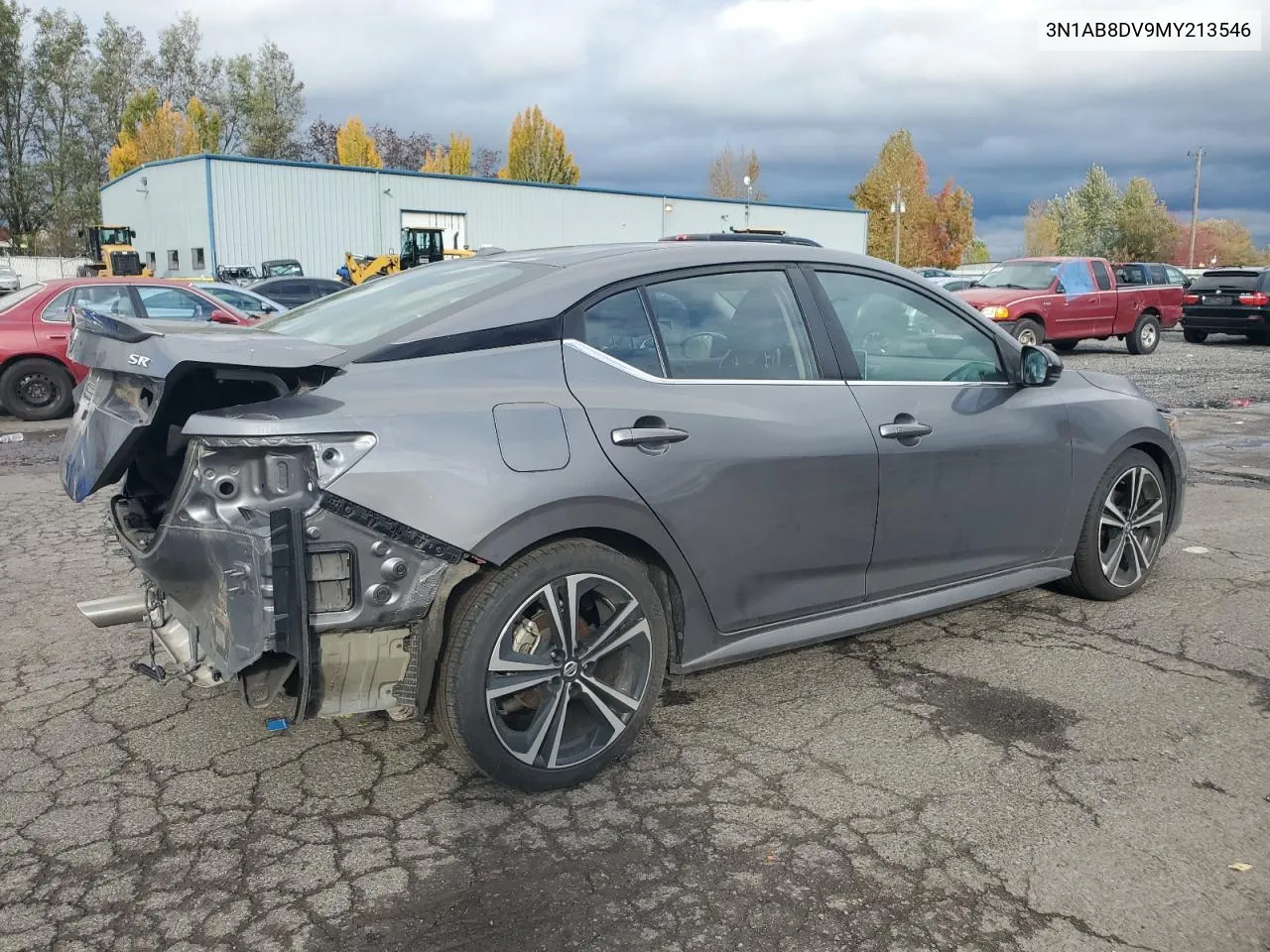 2021 Nissan Sentra Sr VIN: 3N1AB8DV9MY213546 Lot: 79095664