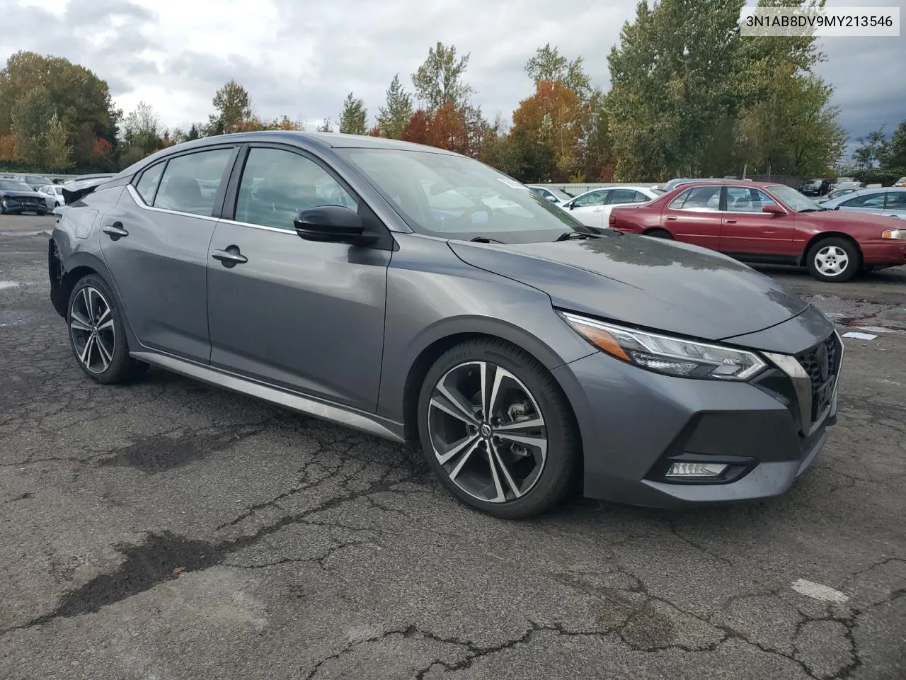 2021 Nissan Sentra Sr VIN: 3N1AB8DV9MY213546 Lot: 79095664