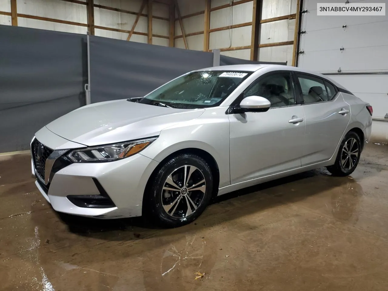 2021 Nissan Sentra Sv VIN: 3N1AB8CV4MY293467 Lot: 79403674