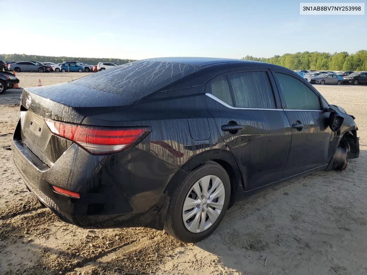 2022 Nissan Sentra S VIN: 3N1AB8BV7NY253998 Lot: 51414024