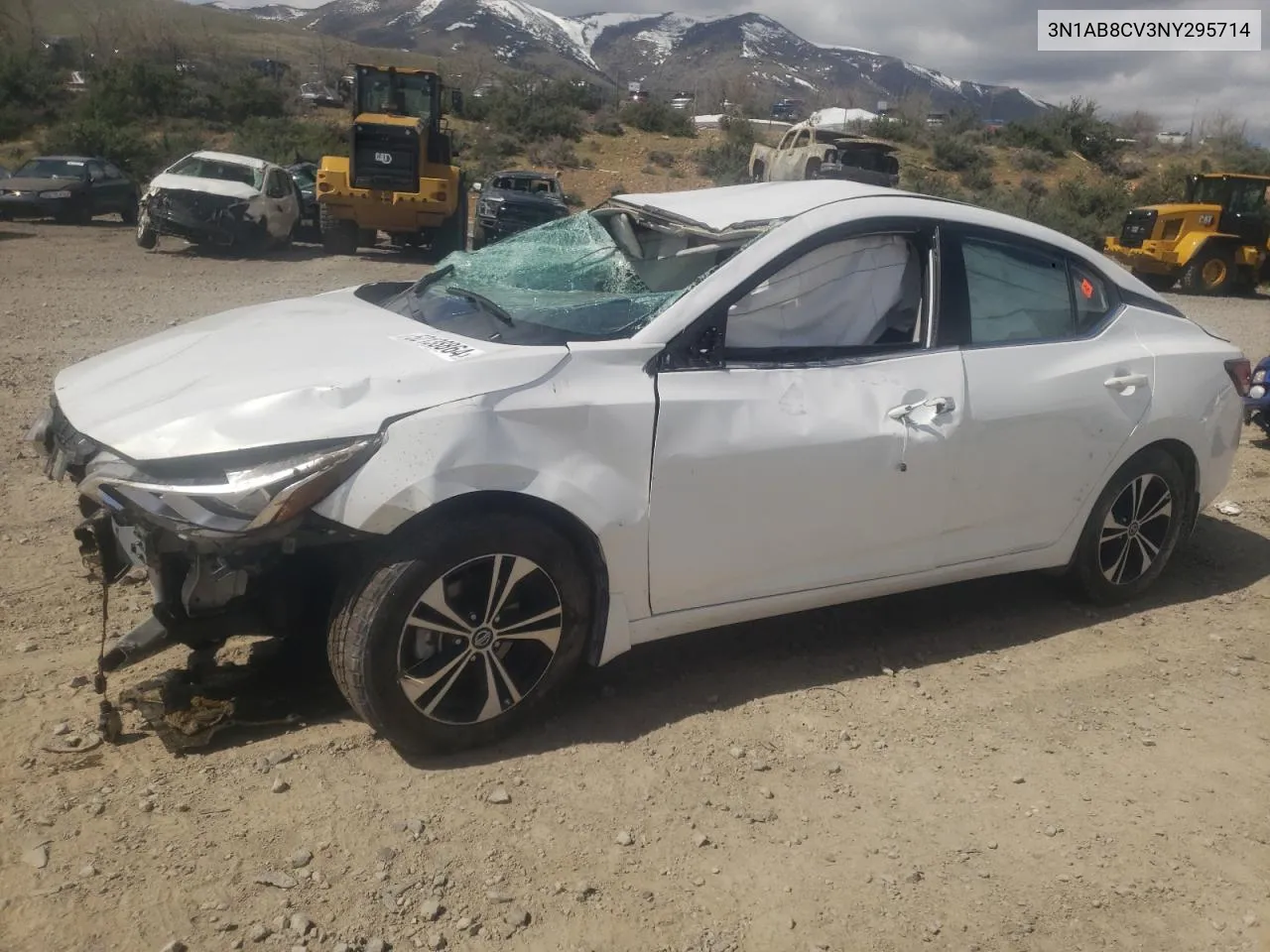 2022 Nissan Sentra Sv VIN: 3N1AB8CV3NY295714 Lot: 52138864