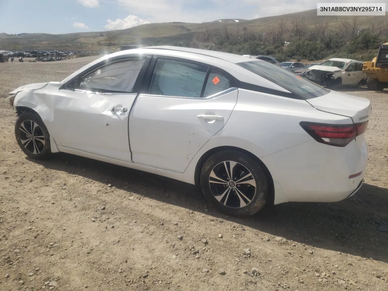 2022 Nissan Sentra Sv VIN: 3N1AB8CV3NY295714 Lot: 52138864