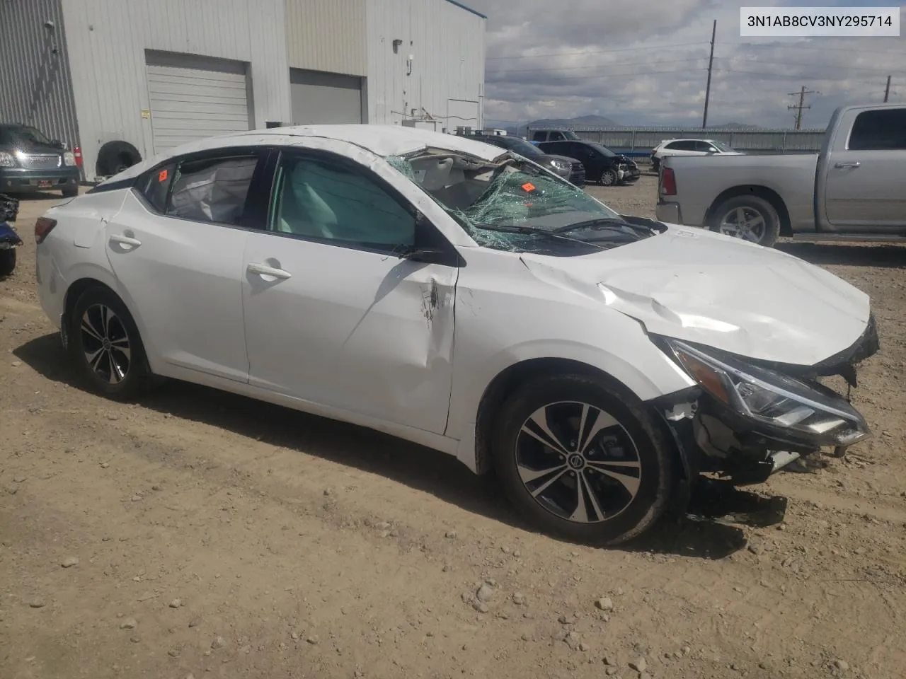 2022 Nissan Sentra Sv VIN: 3N1AB8CV3NY295714 Lot: 52138864