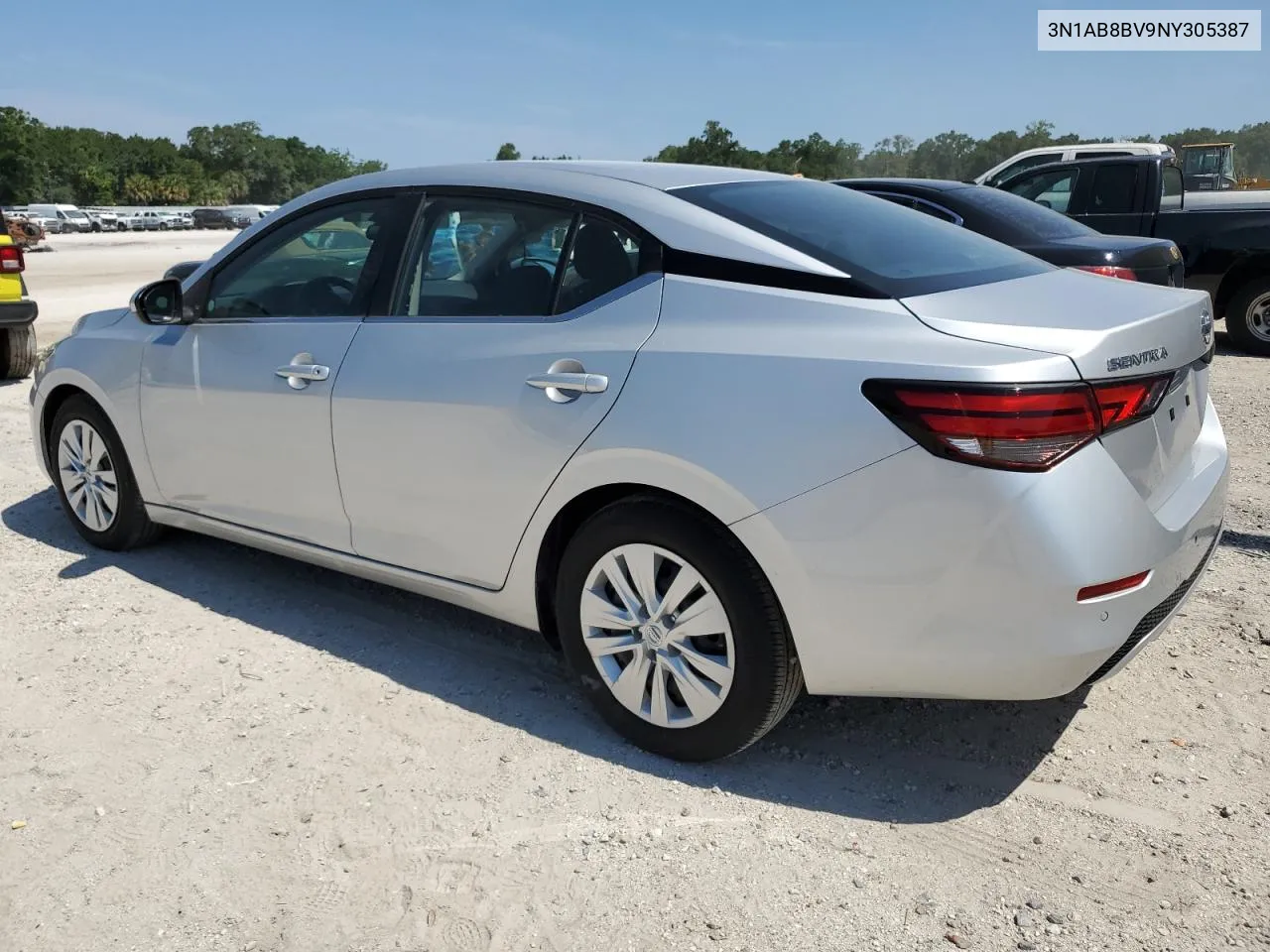 2022 Nissan Sentra S VIN: 3N1AB8BV9NY305387 Lot: 56458774