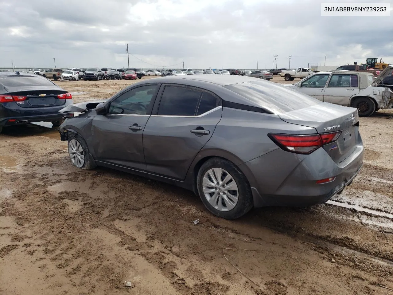 2022 Nissan Sentra S VIN: 3N1AB8BV8NY239253 Lot: 60326024