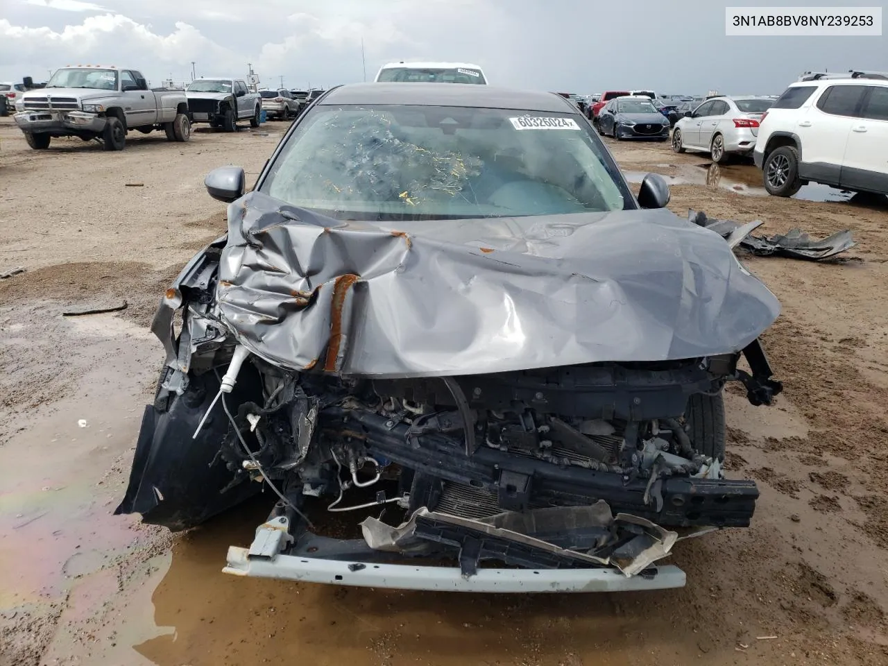 2022 Nissan Sentra S VIN: 3N1AB8BV8NY239253 Lot: 60326024