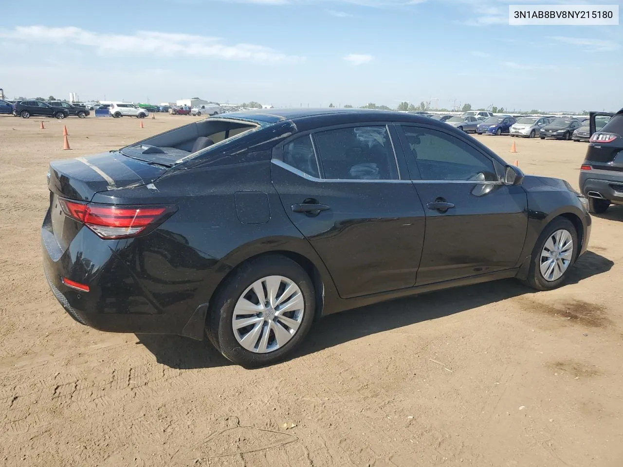 2022 Nissan Sentra S VIN: 3N1AB8BV8NY215180 Lot: 60347294