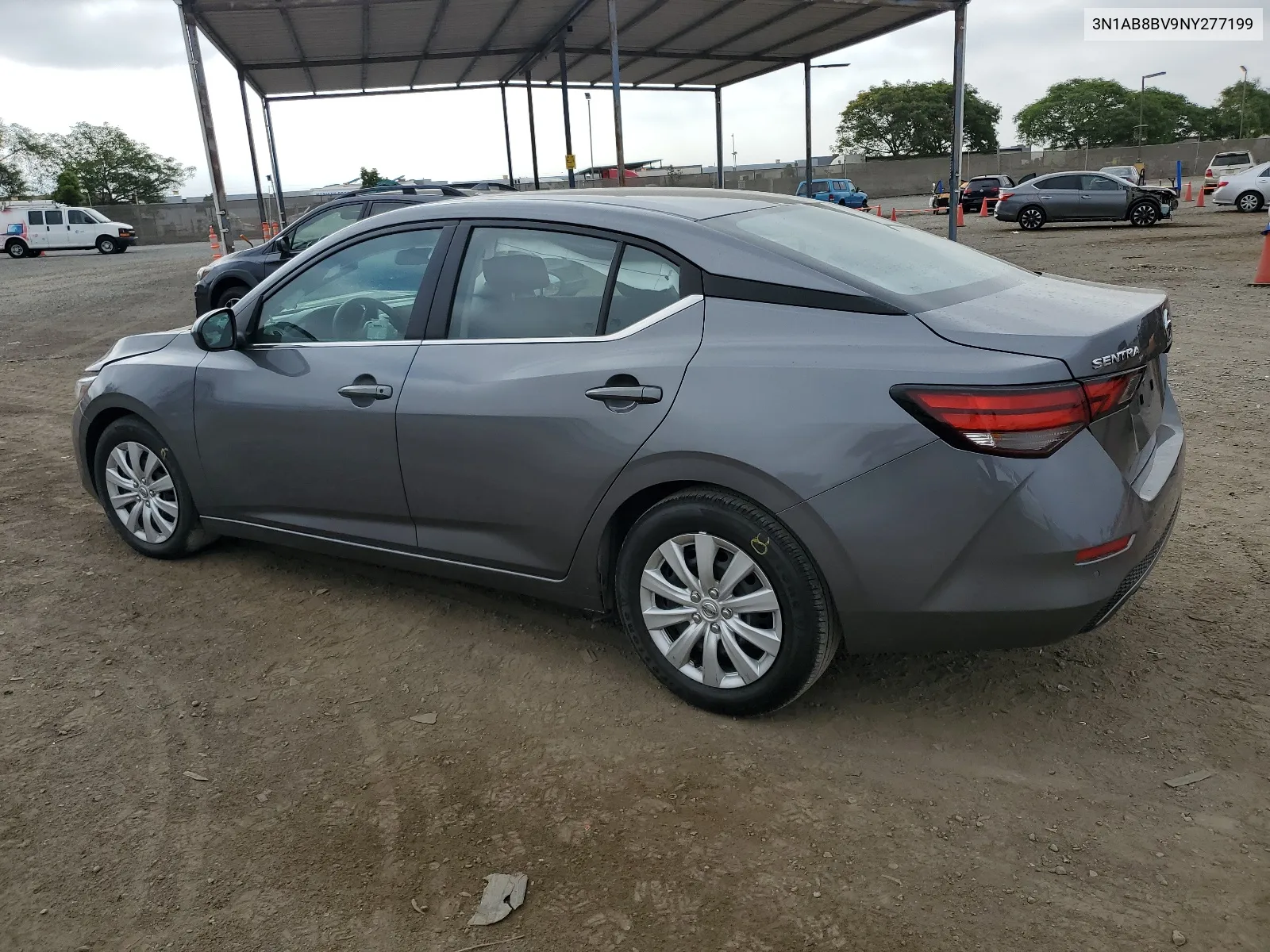 2022 Nissan Sentra S VIN: 3N1AB8BV9NY277199 Lot: 60687204