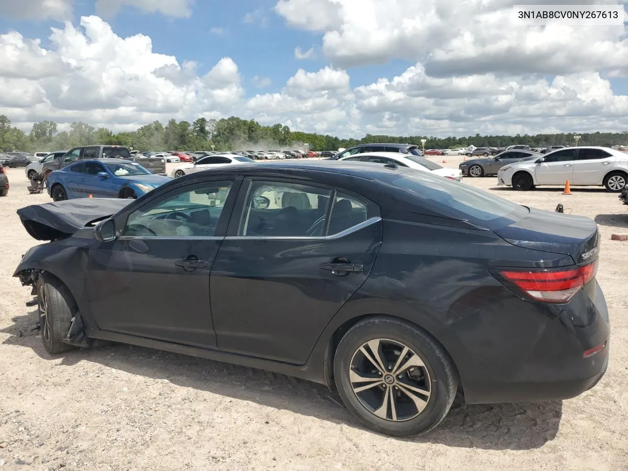 2022 Nissan Sentra Sv VIN: 3N1AB8CV0NY267613 Lot: 60949814