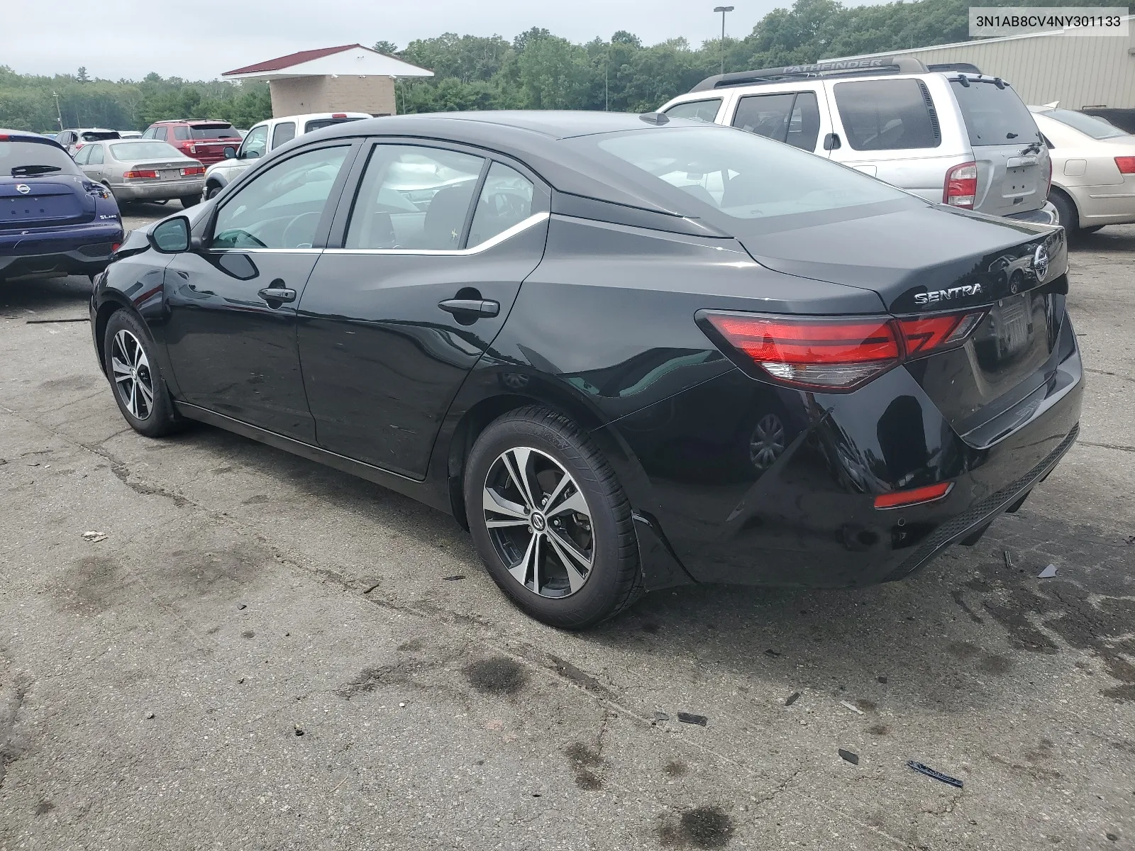 2022 Nissan Sentra Sv VIN: 3N1AB8CV4NY301133 Lot: 61999104