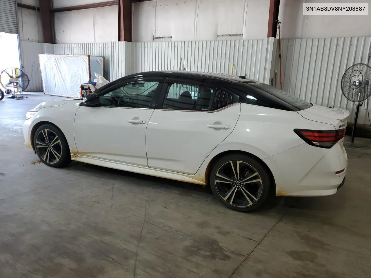 2022 Nissan Sentra Sr VIN: 3N1AB8DV8NY208887 Lot: 62020674