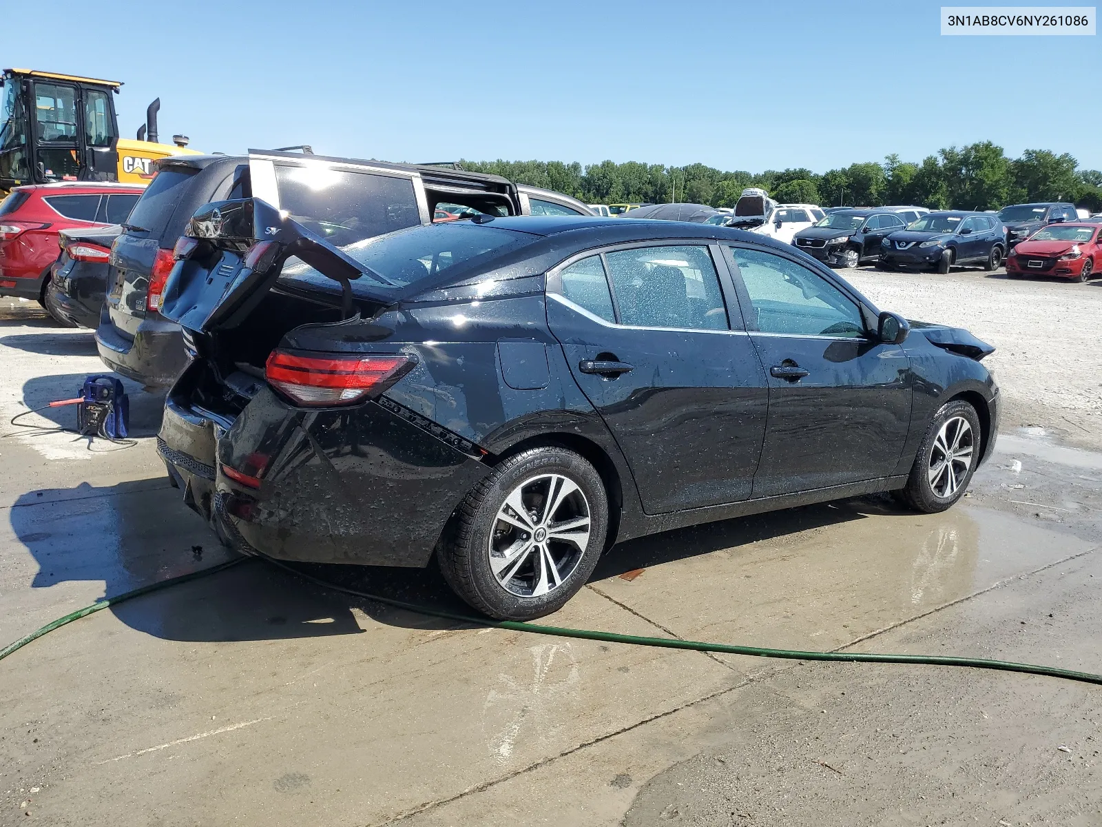 2022 Nissan Sentra Sv VIN: 3N1AB8CV6NY261086 Lot: 63352214