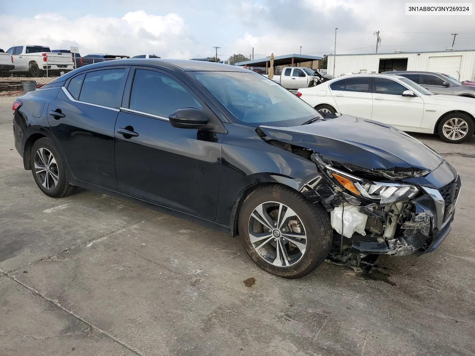 3N1AB8CV3NY269324 2022 Nissan Sentra Sv