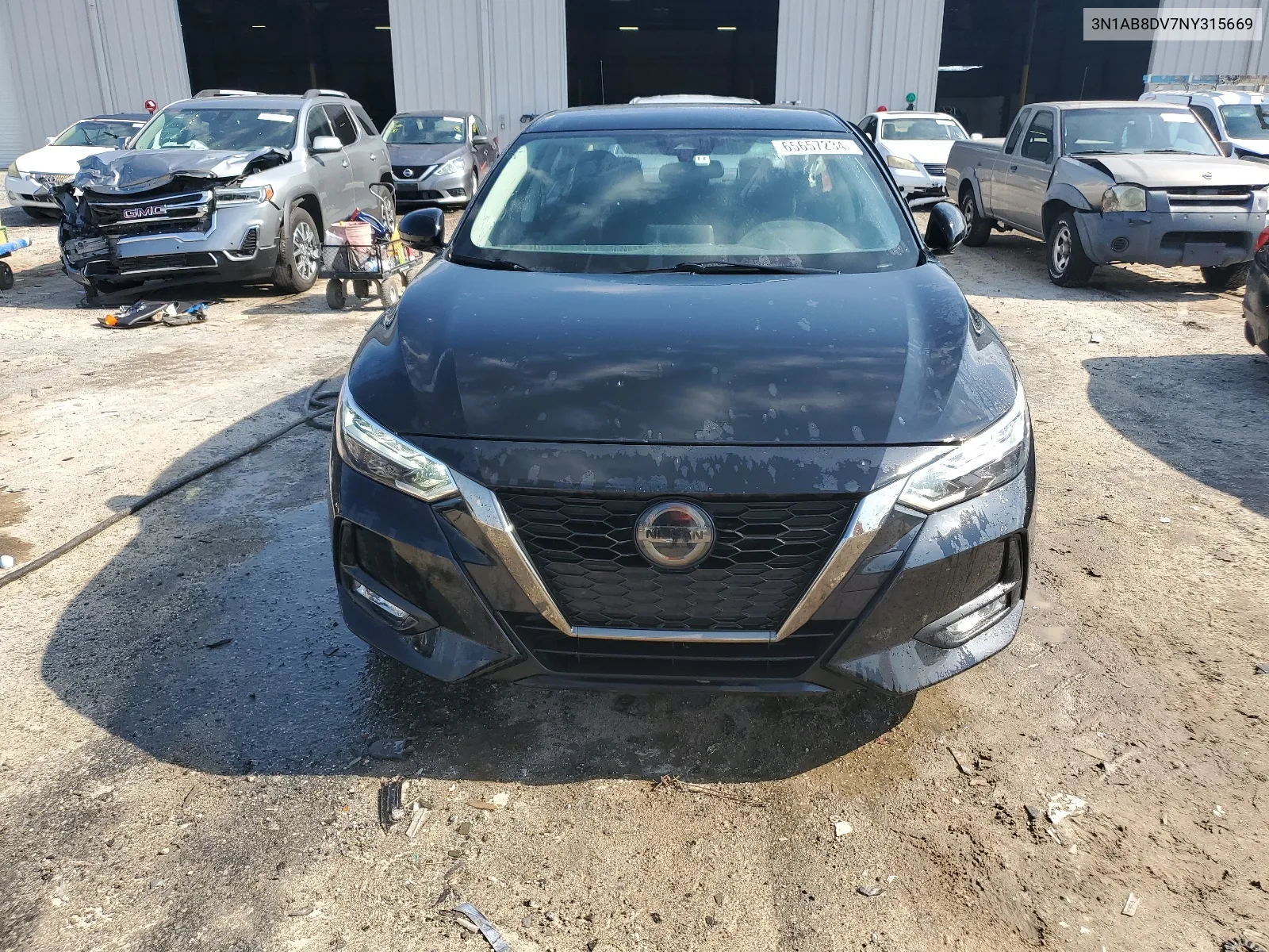 3N1AB8DV7NY315669 2022 Nissan Sentra Sr