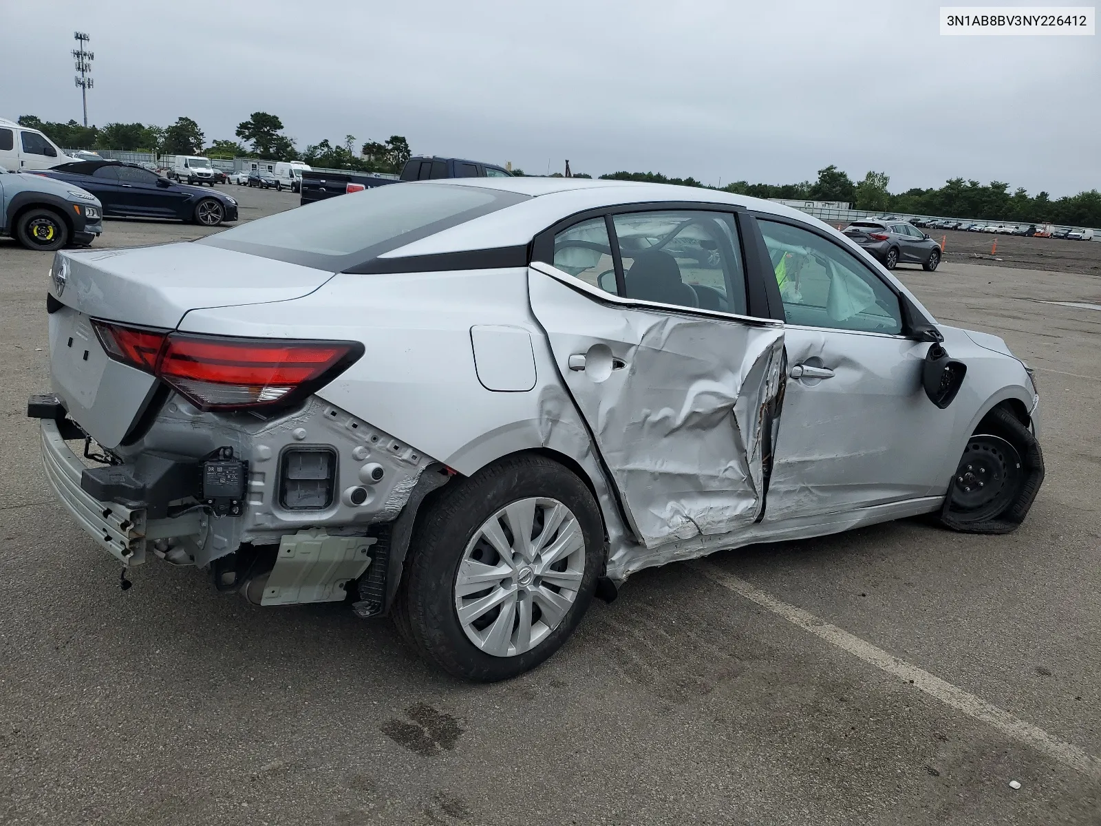 3N1AB8BV3NY226412 2022 Nissan Sentra S