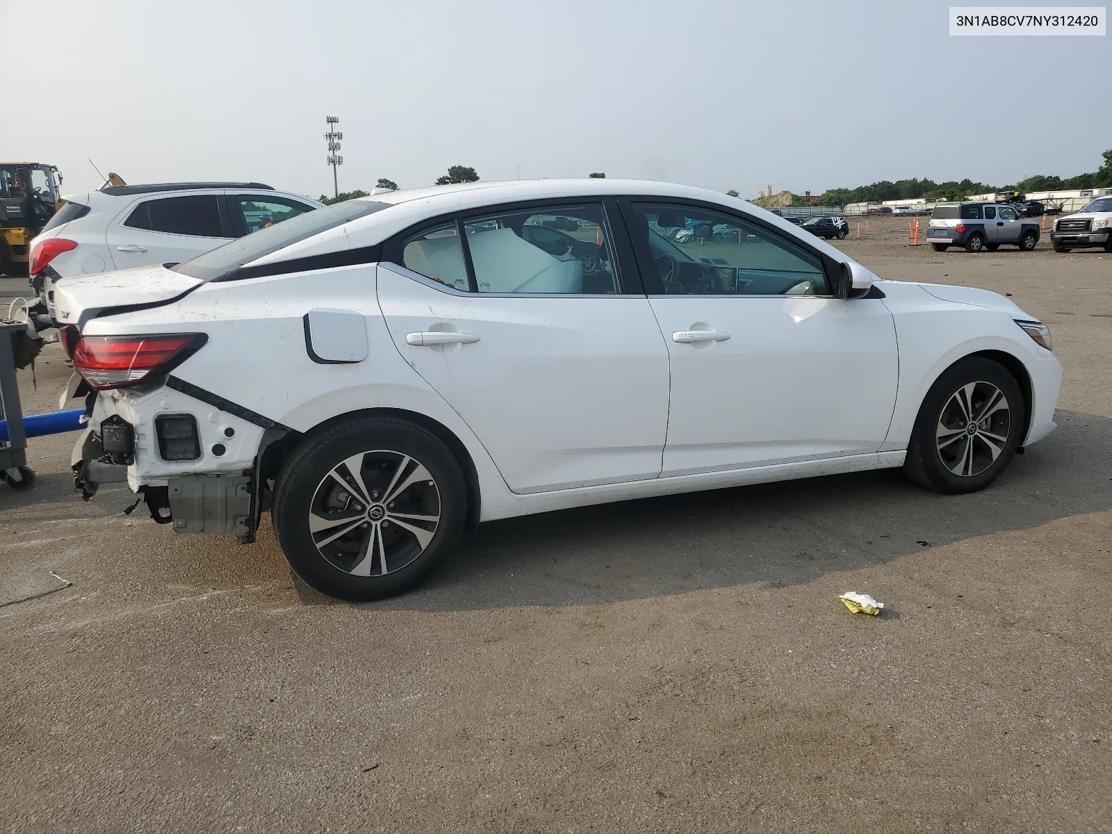 3N1AB8CV7NY312420 2022 Nissan Sentra Sv