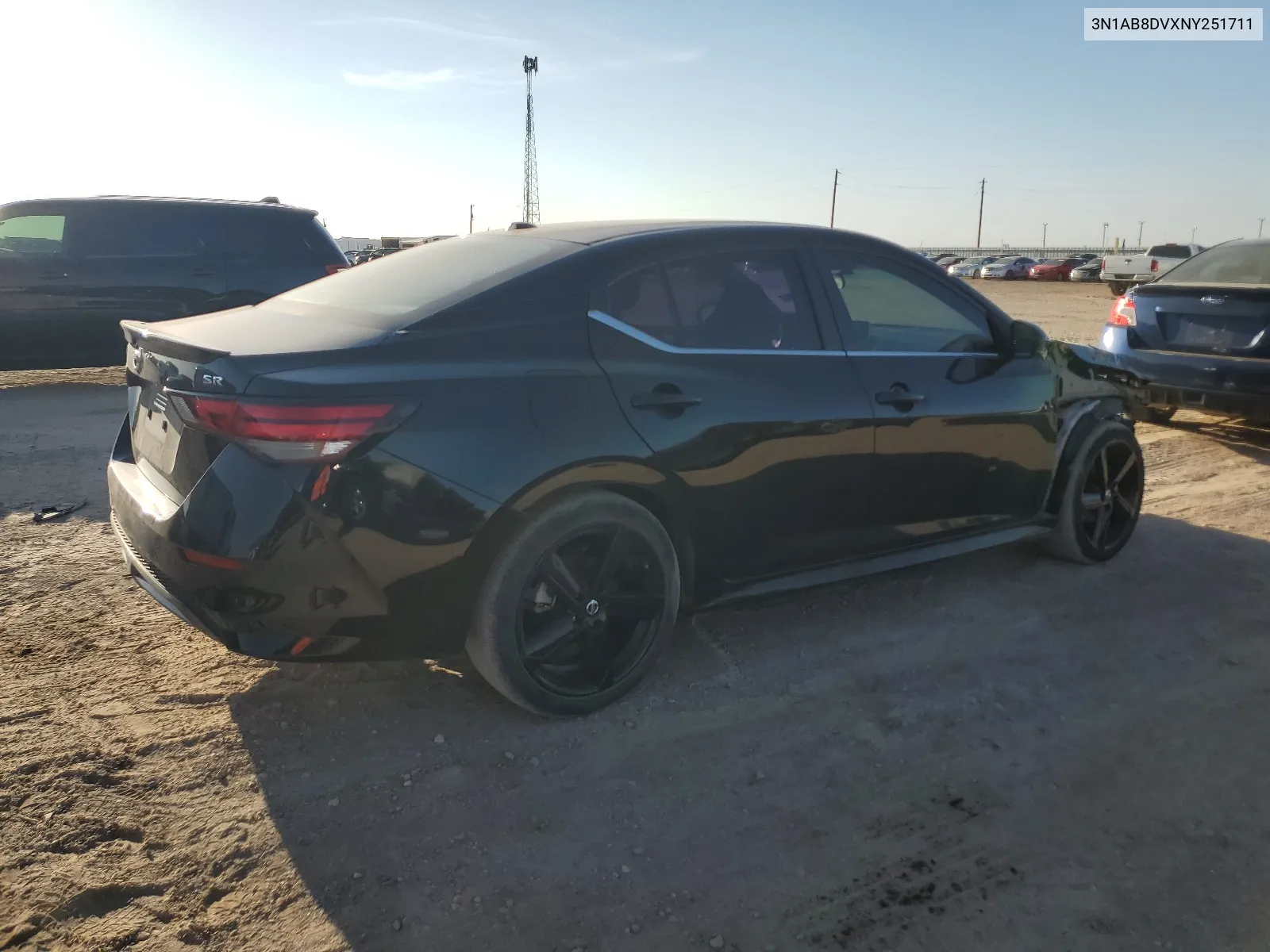 2022 Nissan Sentra Sr VIN: 3N1AB8DVXNY251711 Lot: 66378784