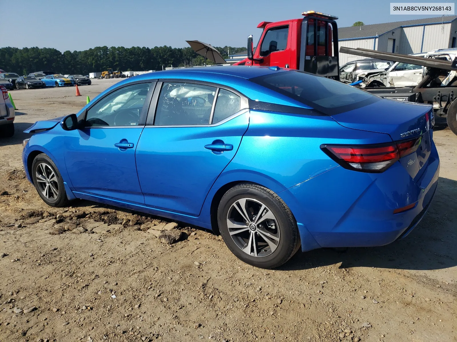 3N1AB8CV5NY268143 2022 Nissan Sentra Sv