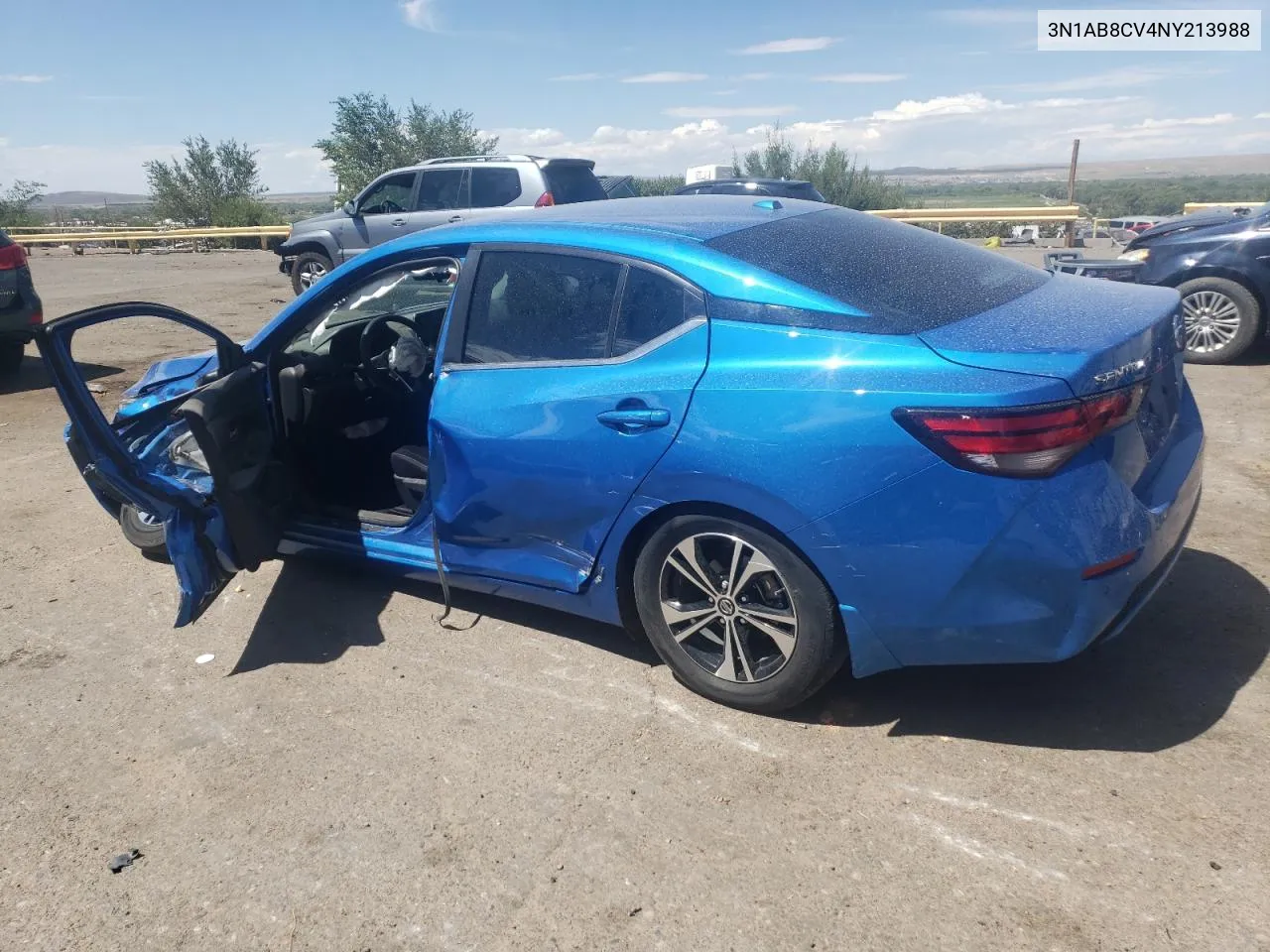 2022 Nissan Sentra Sv VIN: 3N1AB8CV4NY213988 Lot: 67206384