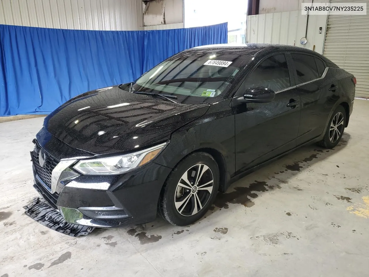 2022 Nissan Sentra Sv VIN: 3N1AB8CV7NY235225 Lot: 67649894