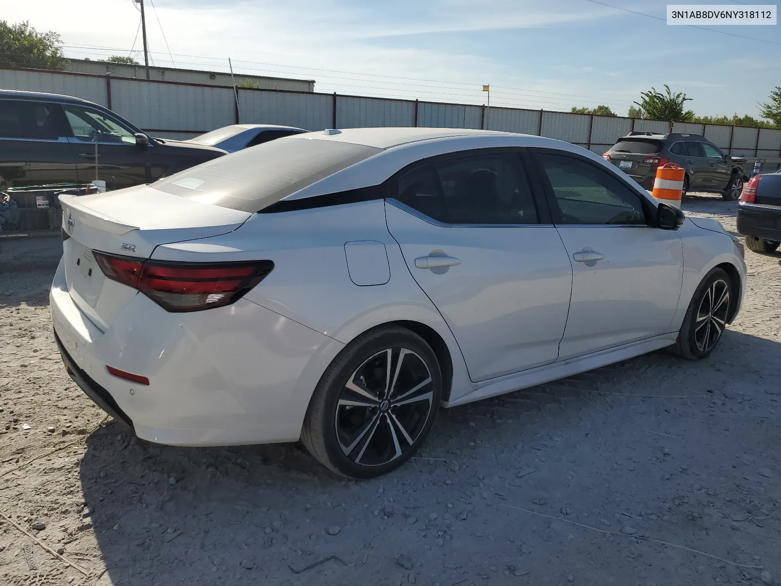 3N1AB8DV6NY318112 2022 Nissan Sentra Sr