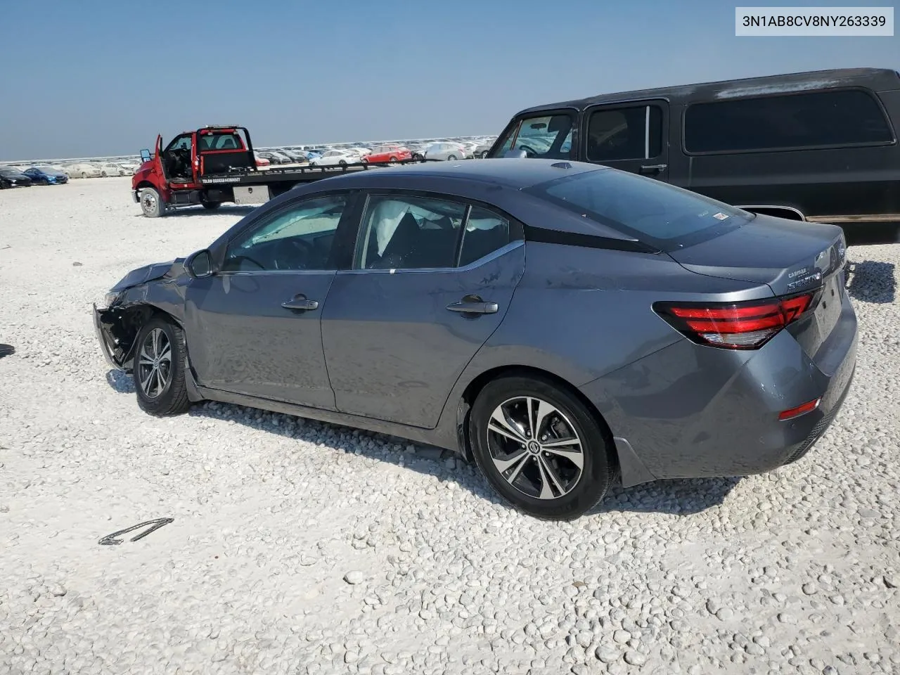 3N1AB8CV8NY263339 2022 Nissan Sentra Sv