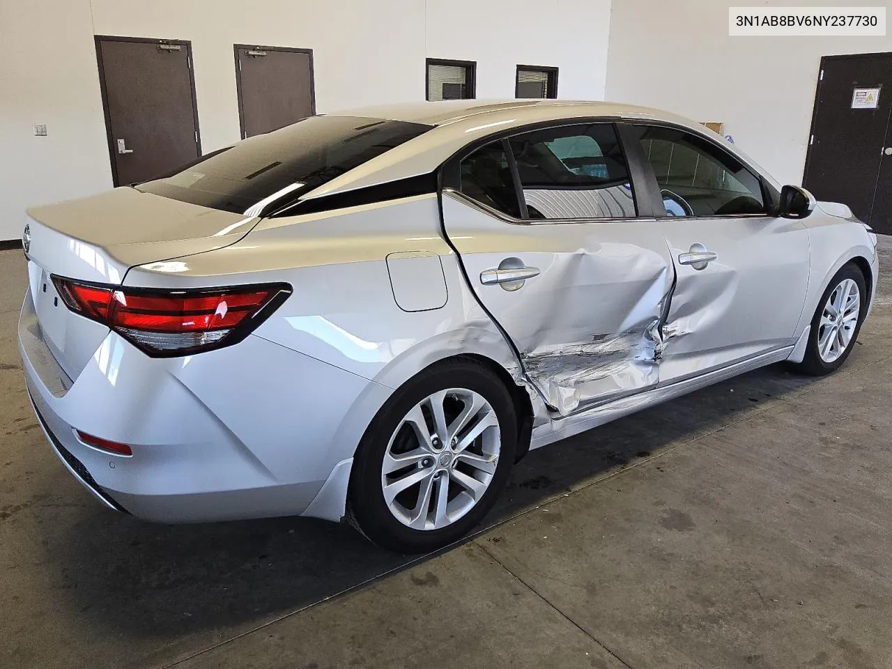 2022 Nissan Sentra S VIN: 3N1AB8BV6NY237730 Lot: 67884924