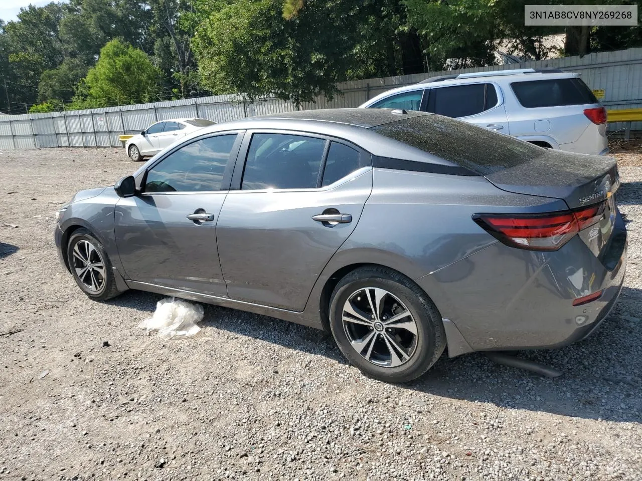 2022 Nissan Sentra Sv VIN: 3N1AB8CV8NY269268 Lot: 68137704