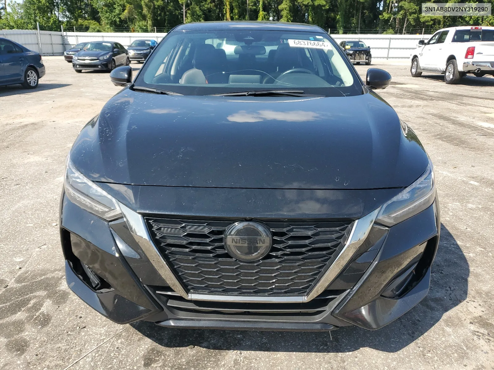 2022 Nissan Sentra Sr VIN: 3N1AB8DV2NY319290 Lot: 68376664